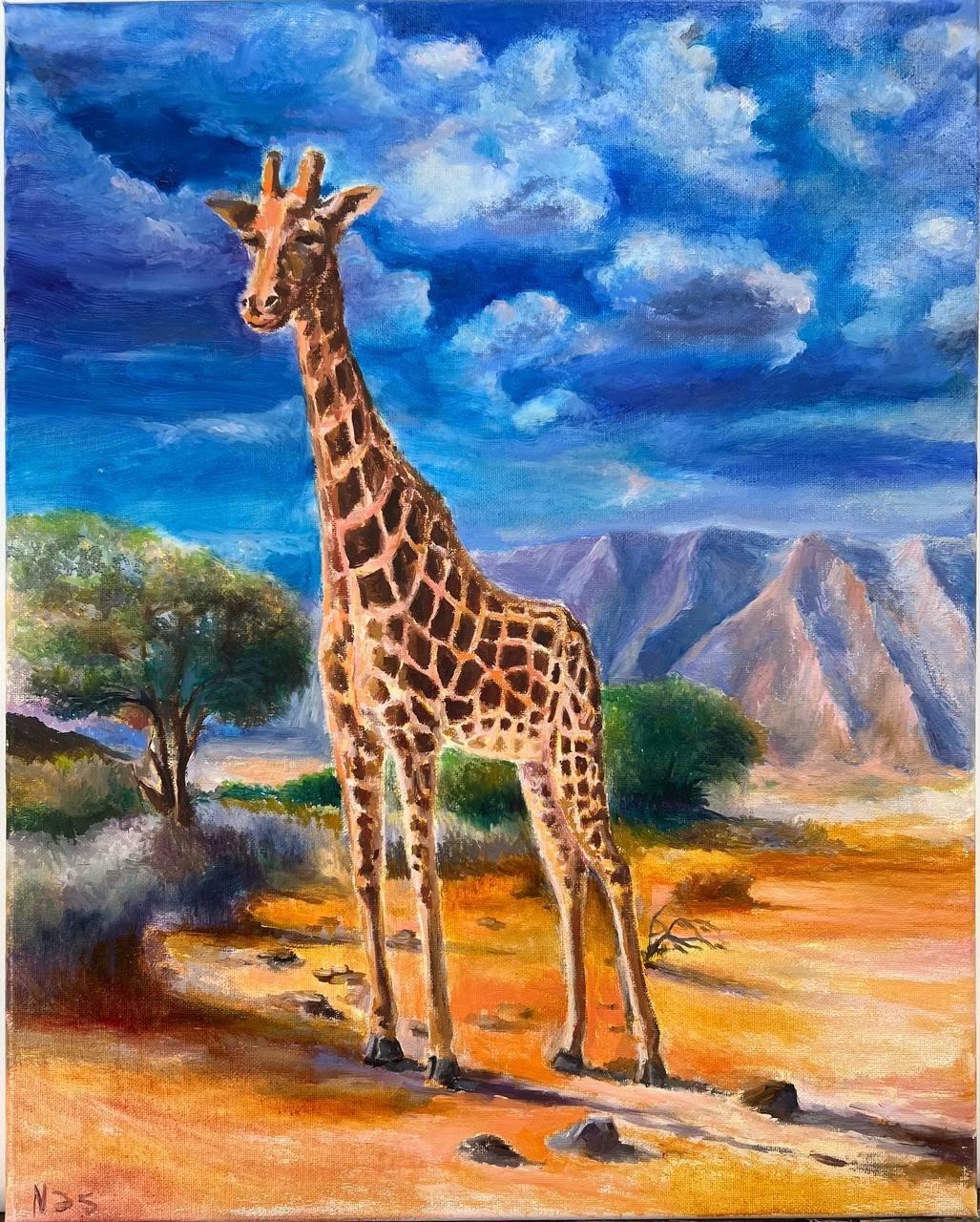 Giraffe Portrait