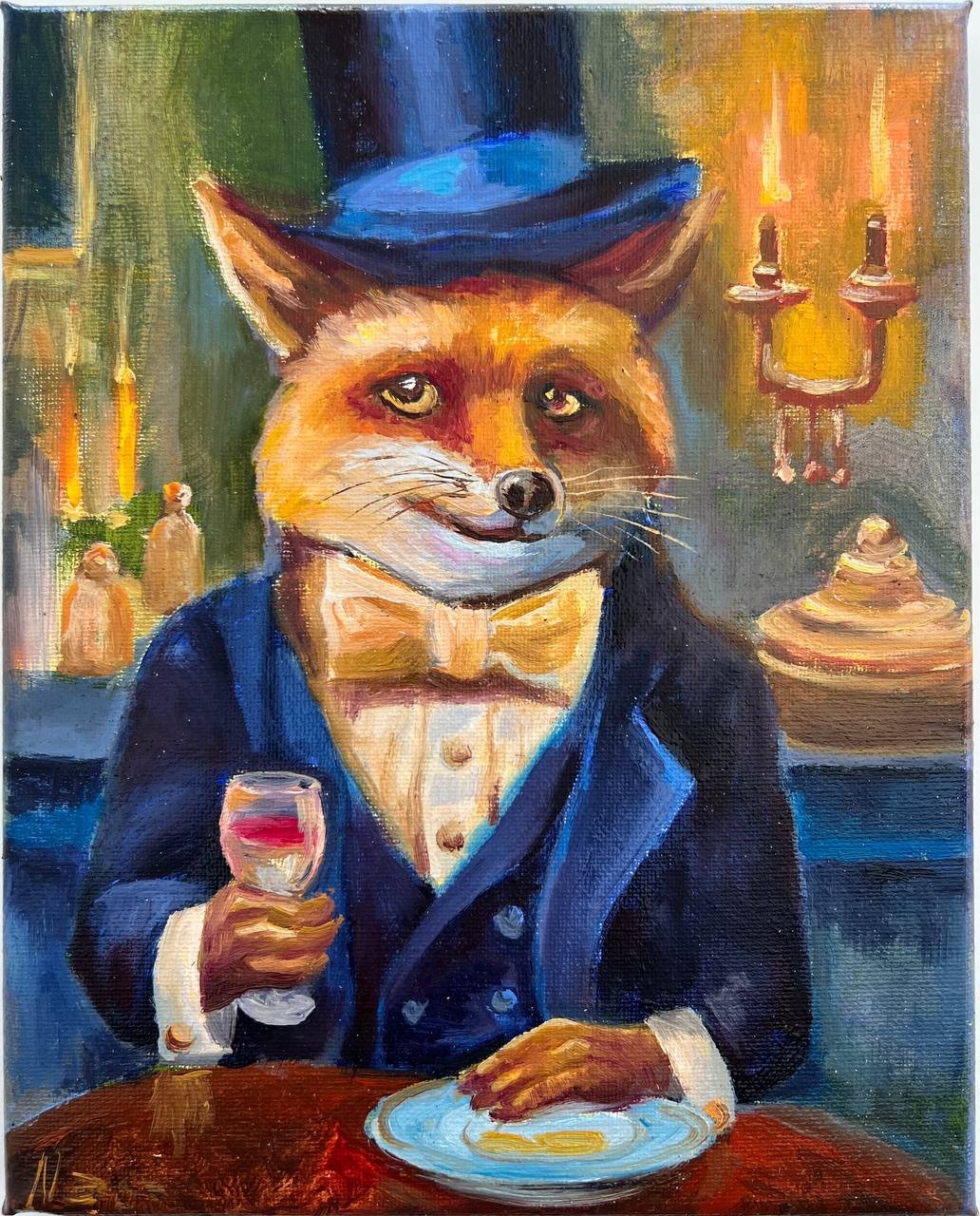 Fox in Tuxedo