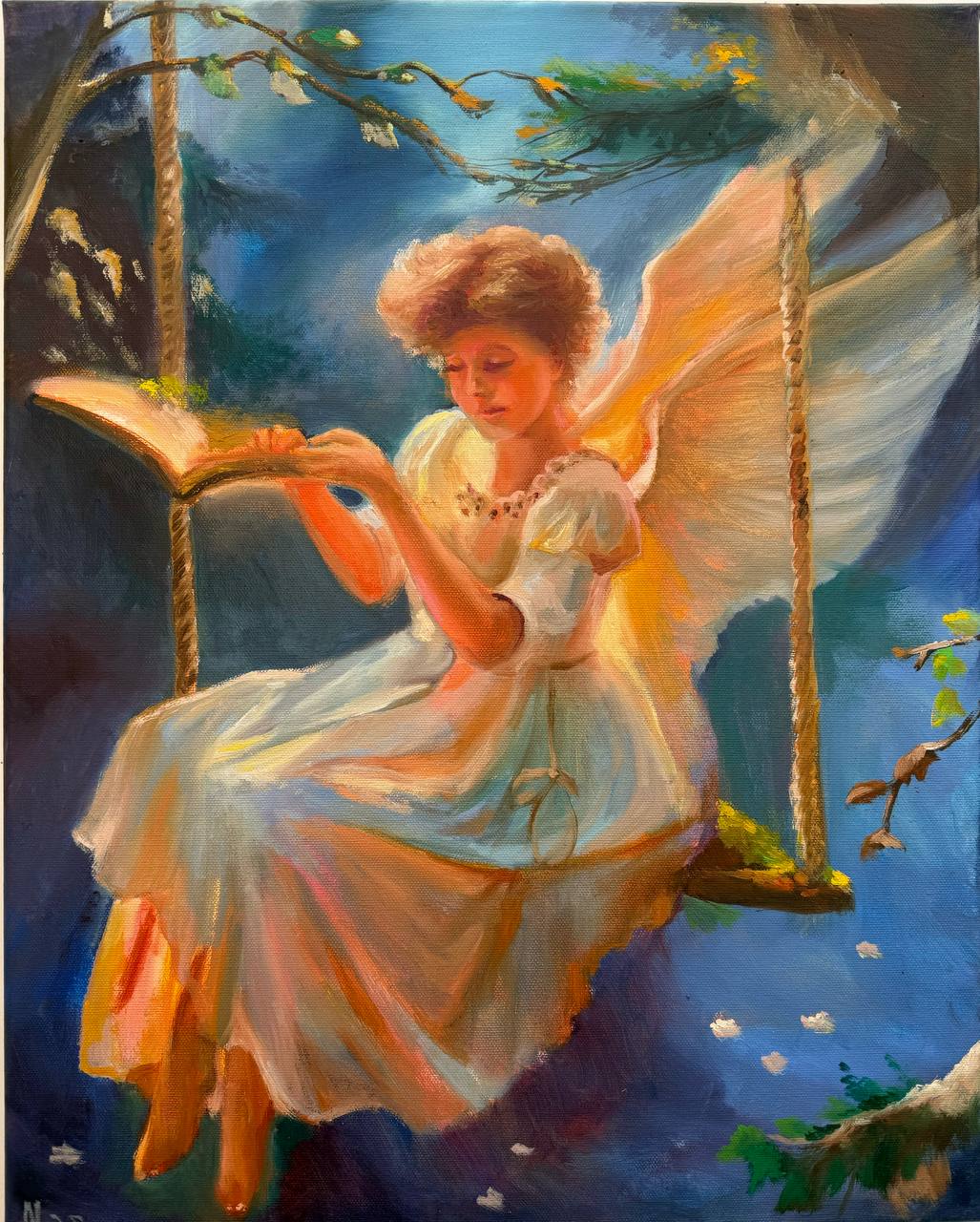 Angel with Book