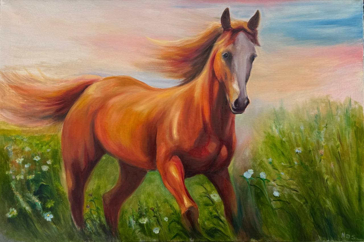 Horse painting